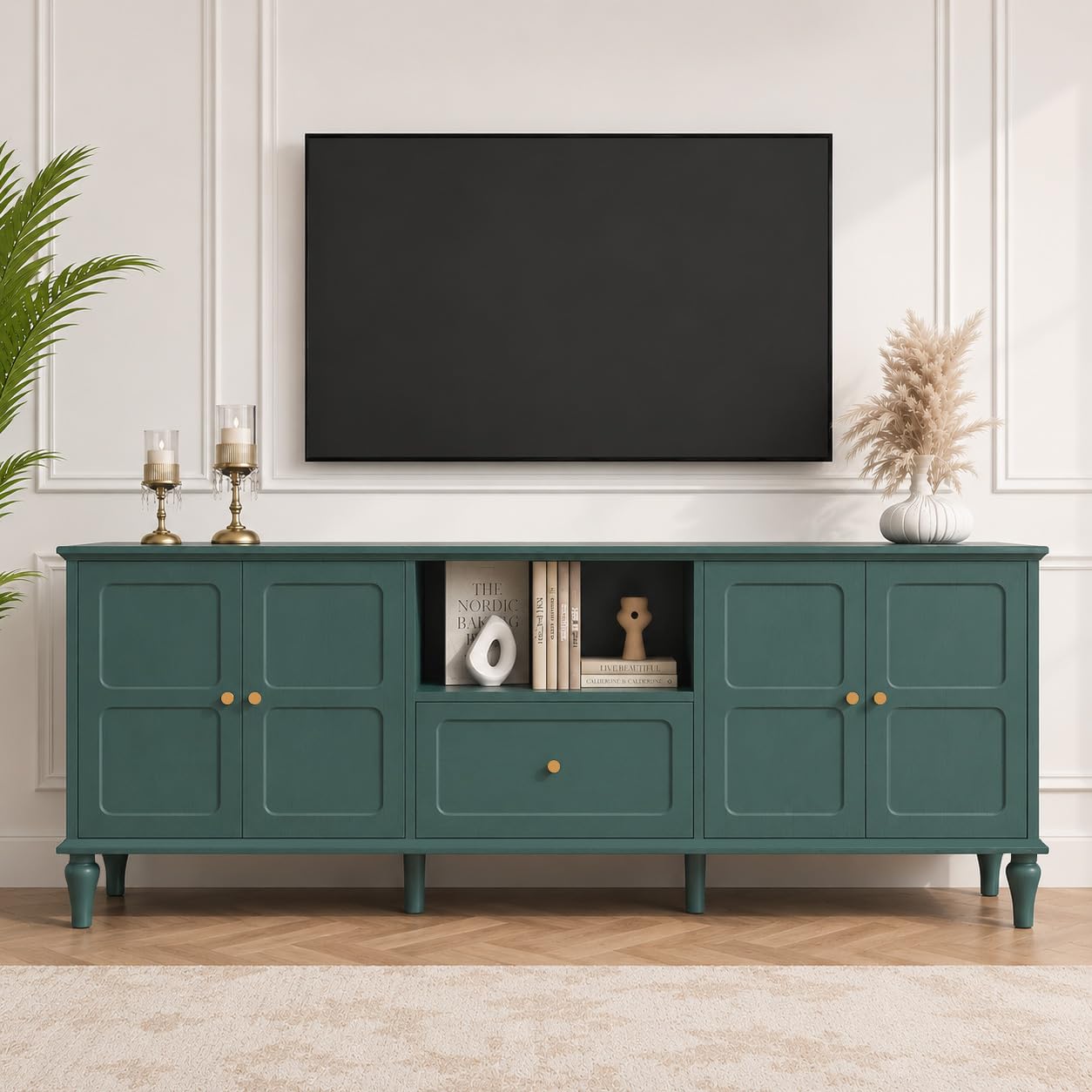 Amazon｜ARTPOWER 67インチ ミッドセンチュリー モダン テレビスタンド