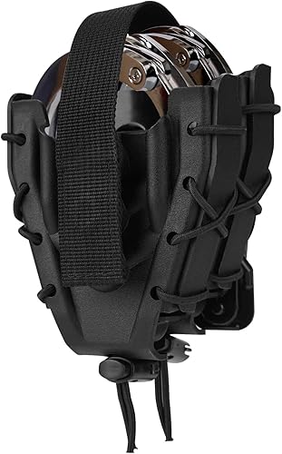 Funda doble para esposas, funda para esposas, bolsa de puño superior abierta para cinturón de serviciochaleco táctico