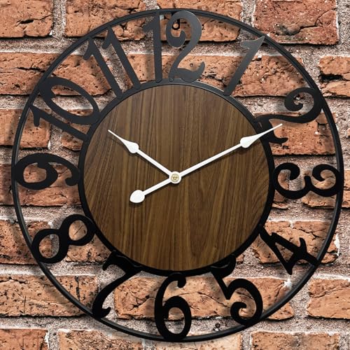 Large Outdoor Wall Clock for Garden & Patio