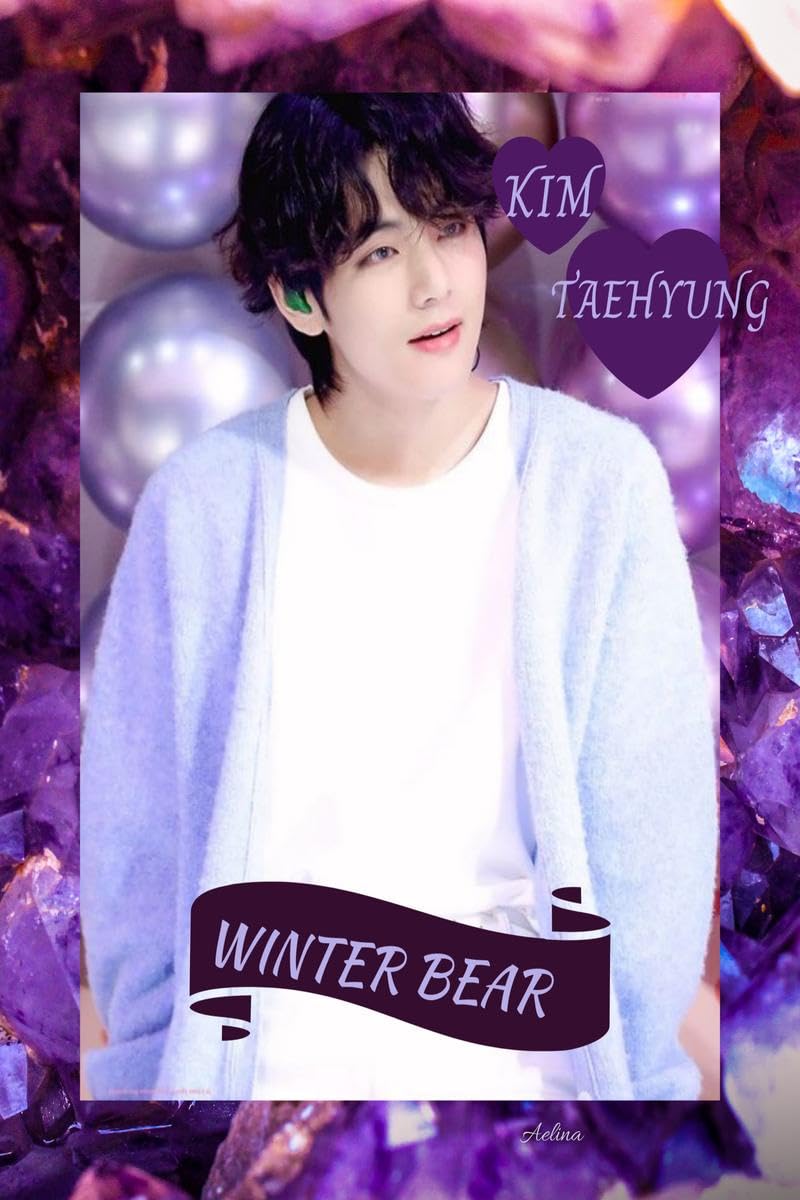 BTS TAEHYUNG クリアファイル 紫 BTS : Kim Taehyung : Winter Bear : Simran K. Aelina: Amazon.in: Books