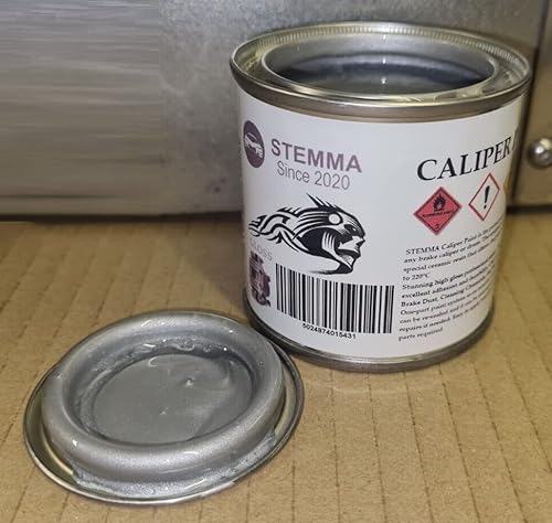 STEMMA® BRAKE CALIPER PAINT SILVER HIGH TEMPERATURE 125ml GLOSS