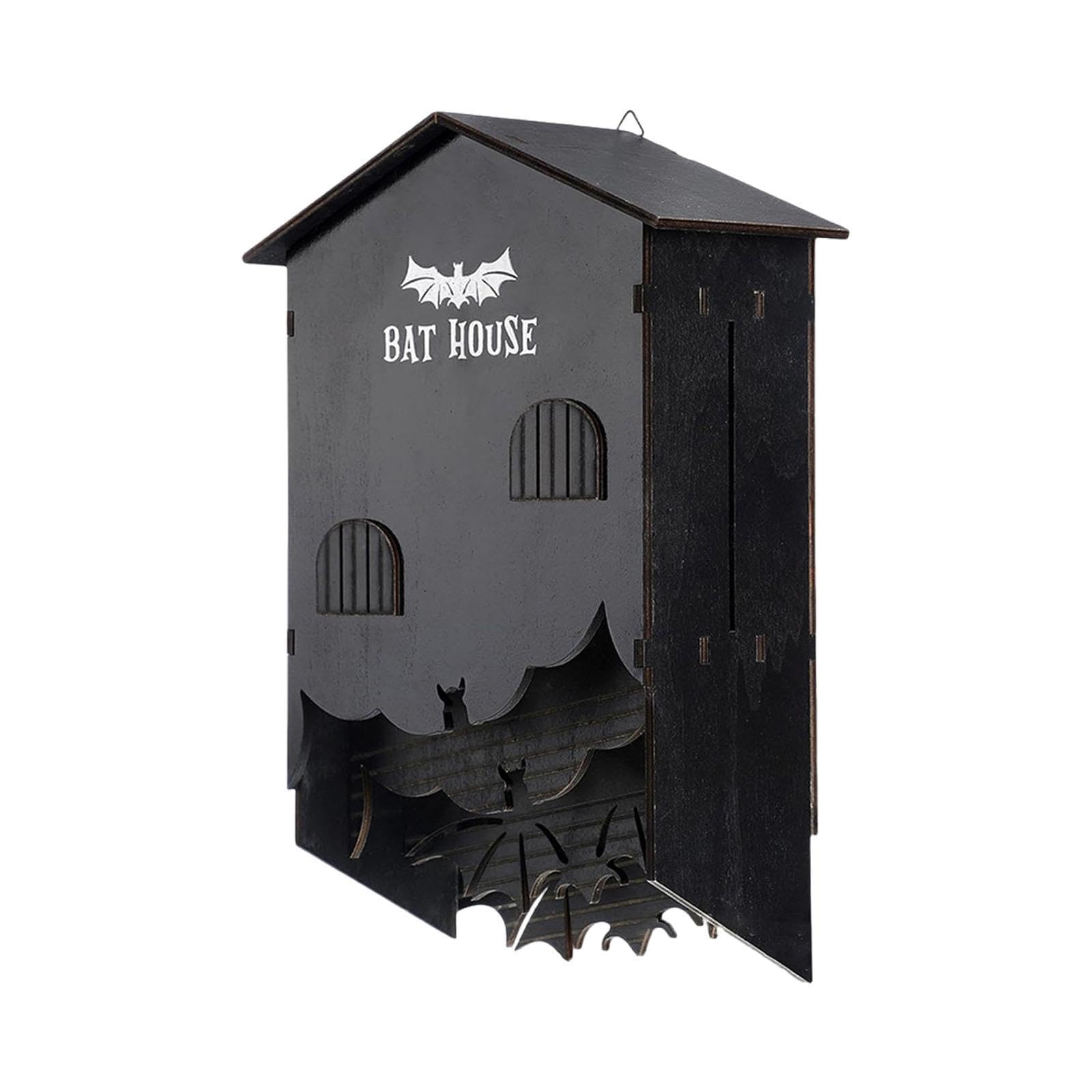 Boîte de chauves-souris à trois chambres en bois de qualité