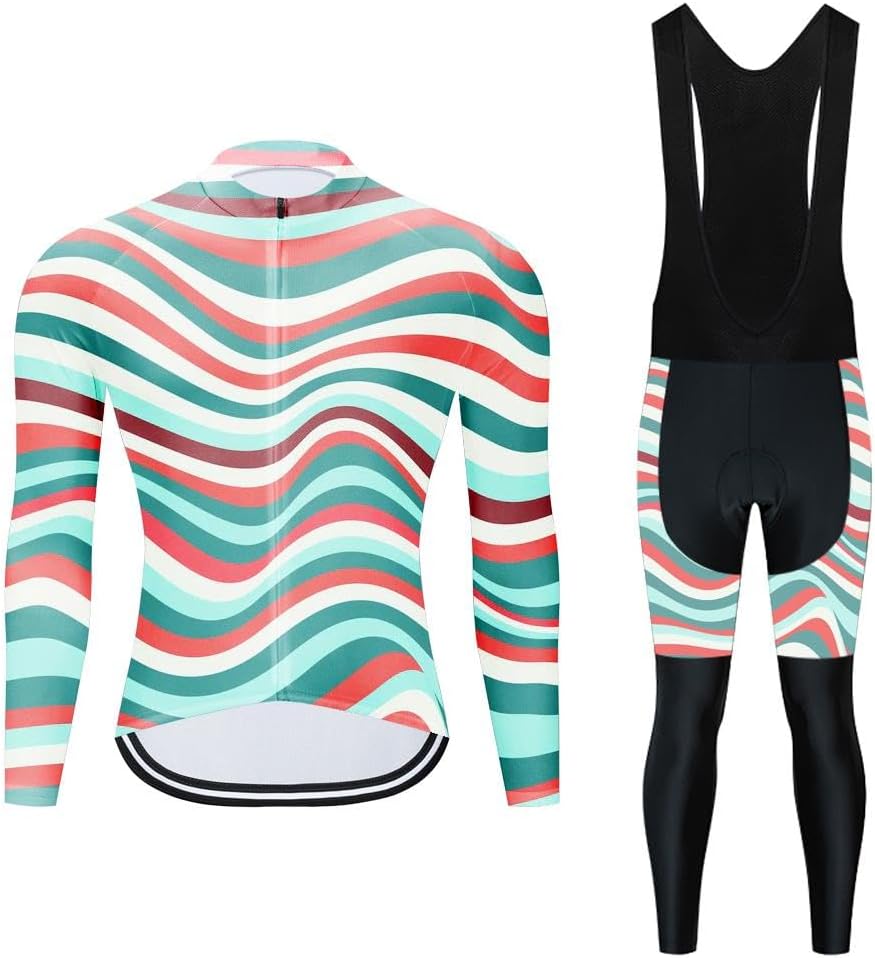 Moxilyn Pro Cycling Jersey Set Long Sleeve Racing Bicycle Cycling