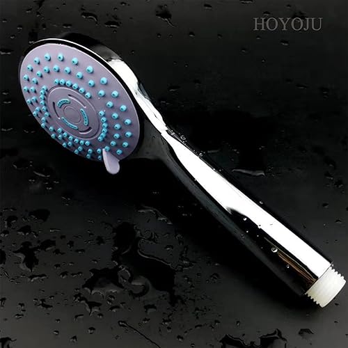 Miniatura 5 de Cabezales de ducha de mano Cabezales de ducha de alta presión de ahorro de agua Función de 5 modos Rociador facial de 4 pulgadas Duchas de mano