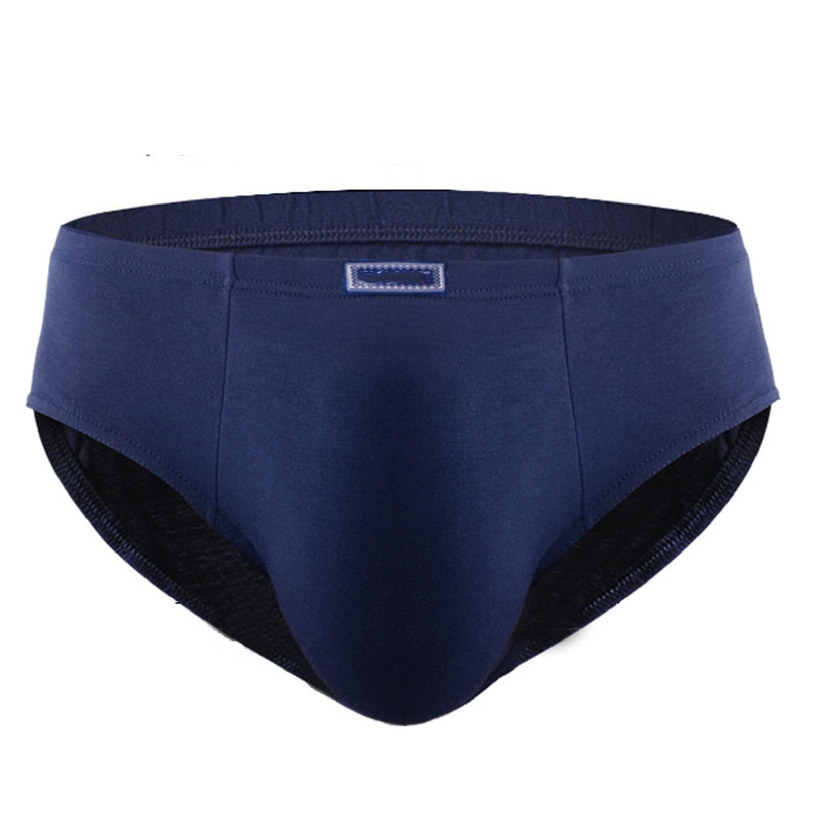 Mens Boxer Briefs Plus Size Big and Tall Underwear Soft Breathable Shorts Oversized Underpants 4 Pack 6X-Large Blue