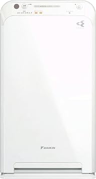 Daikin MC555A-W Air Purifier No Humidifier, 10 Years Filter Replacement Not Required, Compact, Streamer, Quiet, Easy to Clean, Fast Suction, Wall Installation, Living Room, Bedroom, Energy Saving, Viruses, Pollen, House Dust, Pet Hair, Odor, Allergens Dust Mites, Mold, PM2.5 Deodorizing