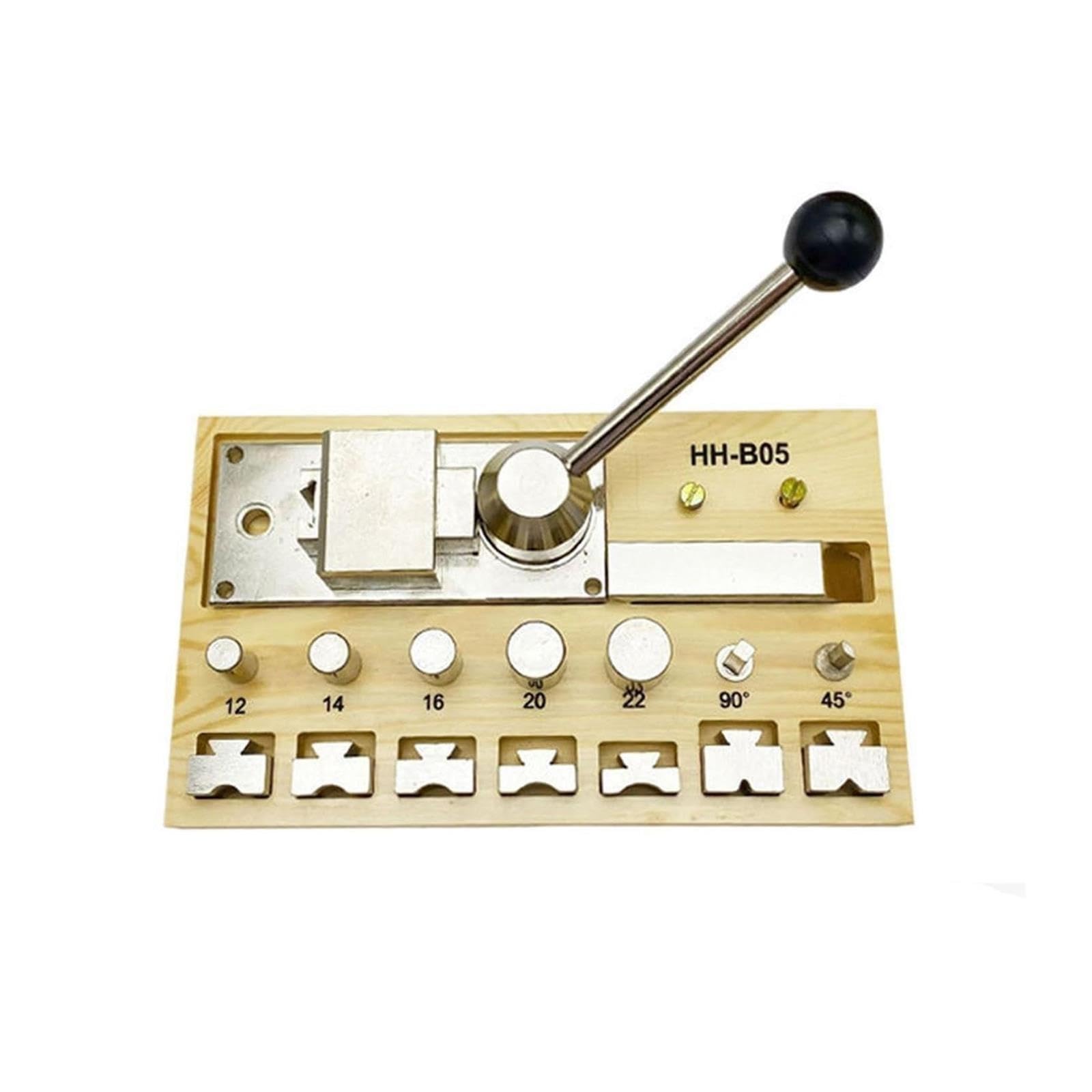Doblador de anillos, herramienta de formado para metal blando