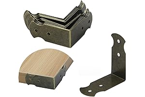Mcredy Metal, L Shaped Trunk Hardware Corner Guards