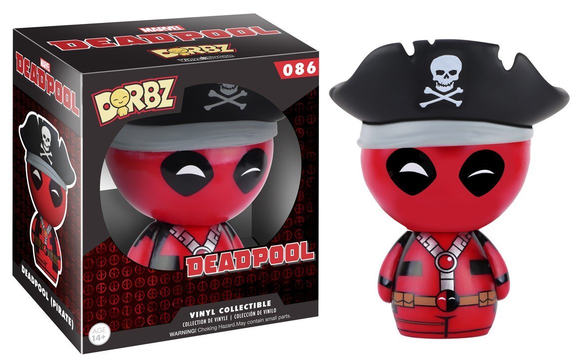 Amazon.com: Funko Dorbz: Marvel Pirate Deadpool Action Figure