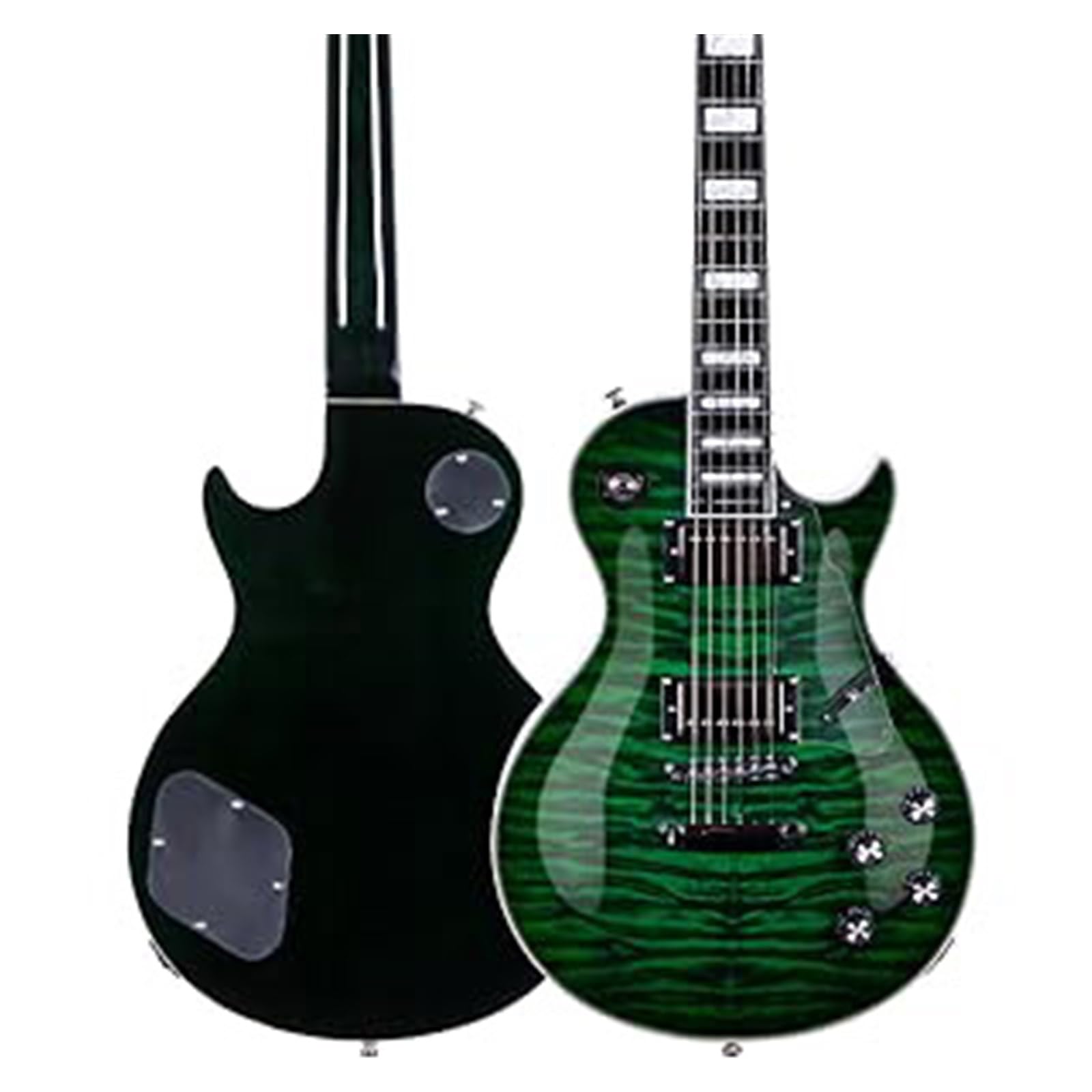 Profesjonalna Gitara Elektryczna Gitara Elektryczna Typu Solid Solid Z Cewkami Przetwornika I Torbą Koncertową W Kolorze Zielonym