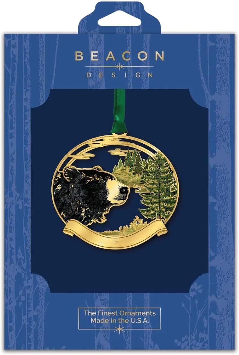 Beacon Design Bear Profile Namedrop Ornament, 2.8-Inch, Multicolor - Image 2