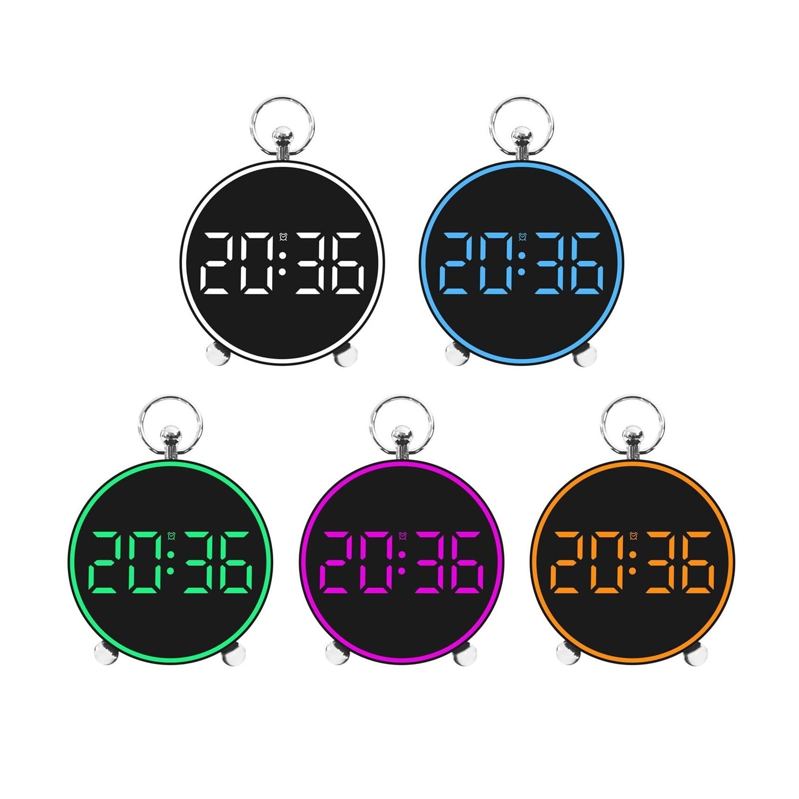 Despertador Reloj Despertador Digital Junto a la Cama Relojes de Mesa for Montaje en Pared