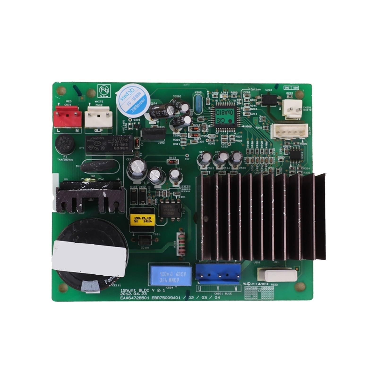 Refrigerator Motherboard Inverter Control Board ,Compatible For LG， EBR75009401