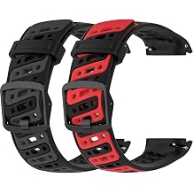 Sport Strap Compatible with Amazfit Bip 6/Bip 5/Active Max/Bip Max Band for Women&Men Breathable Silicone Replacement Quick Release Wristbands Watch Accessories