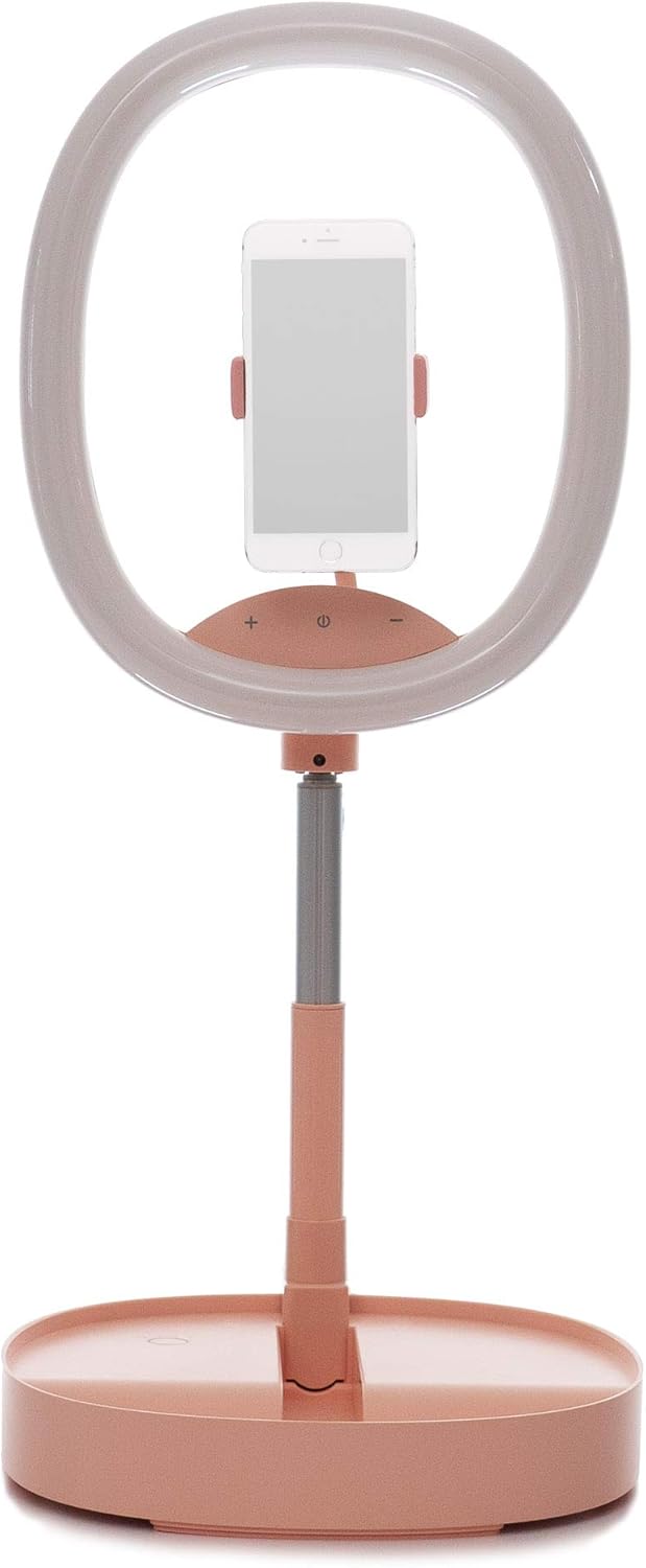 Best Cyber Monday 🔥 Vlog-Gear The Oval Ringlight in Pink - The Best Desktop Ring Light Best Deal Product Vlog-Gear The Oval Ringlight in Pink - The Best Desktop Ring Light