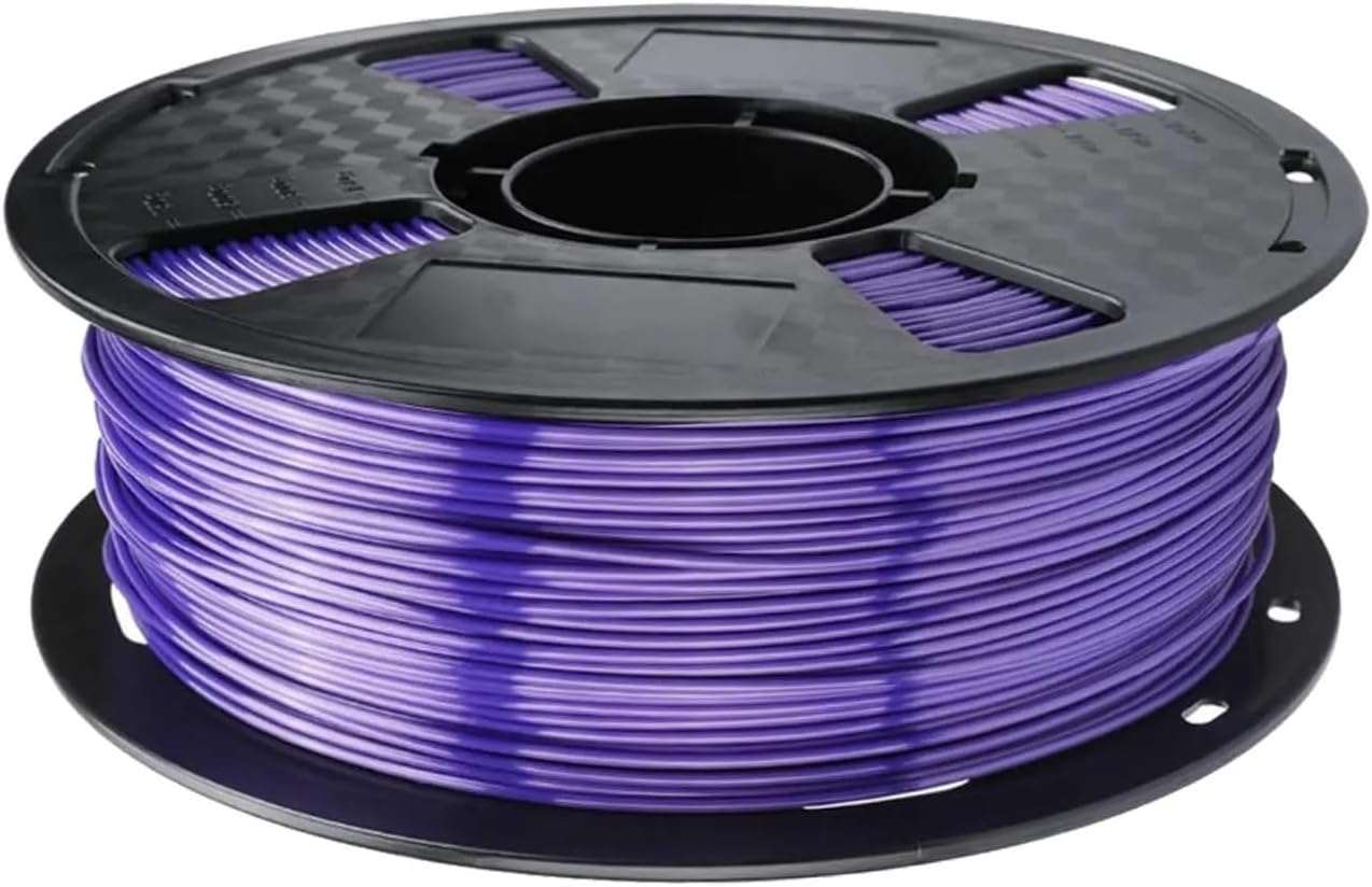 Silky TPU Filament Purple 1.75mm 1KG 3D Printer FDM Printing Materials Silk, for 57D