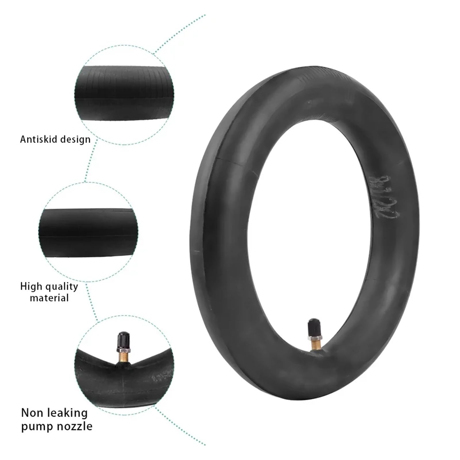 Neumáticos con cámara de 8,5 Pulgadas for Patinete eléctrico M365 Pro 1S Pro2, Rueda Delantera y Trasera, Exterior, 8 1/2x2, cámara de 8 Pulgadas(Purple)