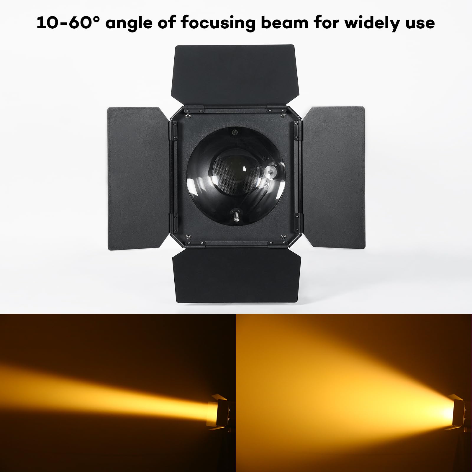 200W COB LED Par Strahler Scheinwerfer 3200k/5600k Bühnenlicht Weiß/Warmweiß dmx512 Spotlight für Bühne Club Party Lichttechnik Hochzeit Beleuchtung Partylicht-4PCS