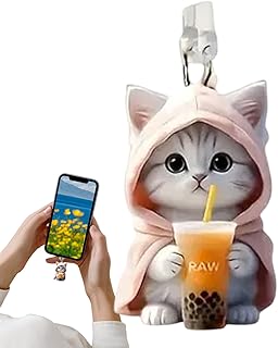 jamgeery Cubierta antipolvo para gatitos, cubierta impermeable tipo C, accesorios pequeños para teléfono, protector antipolvo para mantenimiento del puerto de carga, color rosa