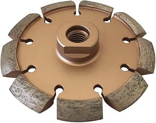 EDiamondTools 4.5" Crack Chaser Diamond Blade - 3/8" Width for Concrete Asphalt Repair, Joint Widening, 5/8"-11 Arbor