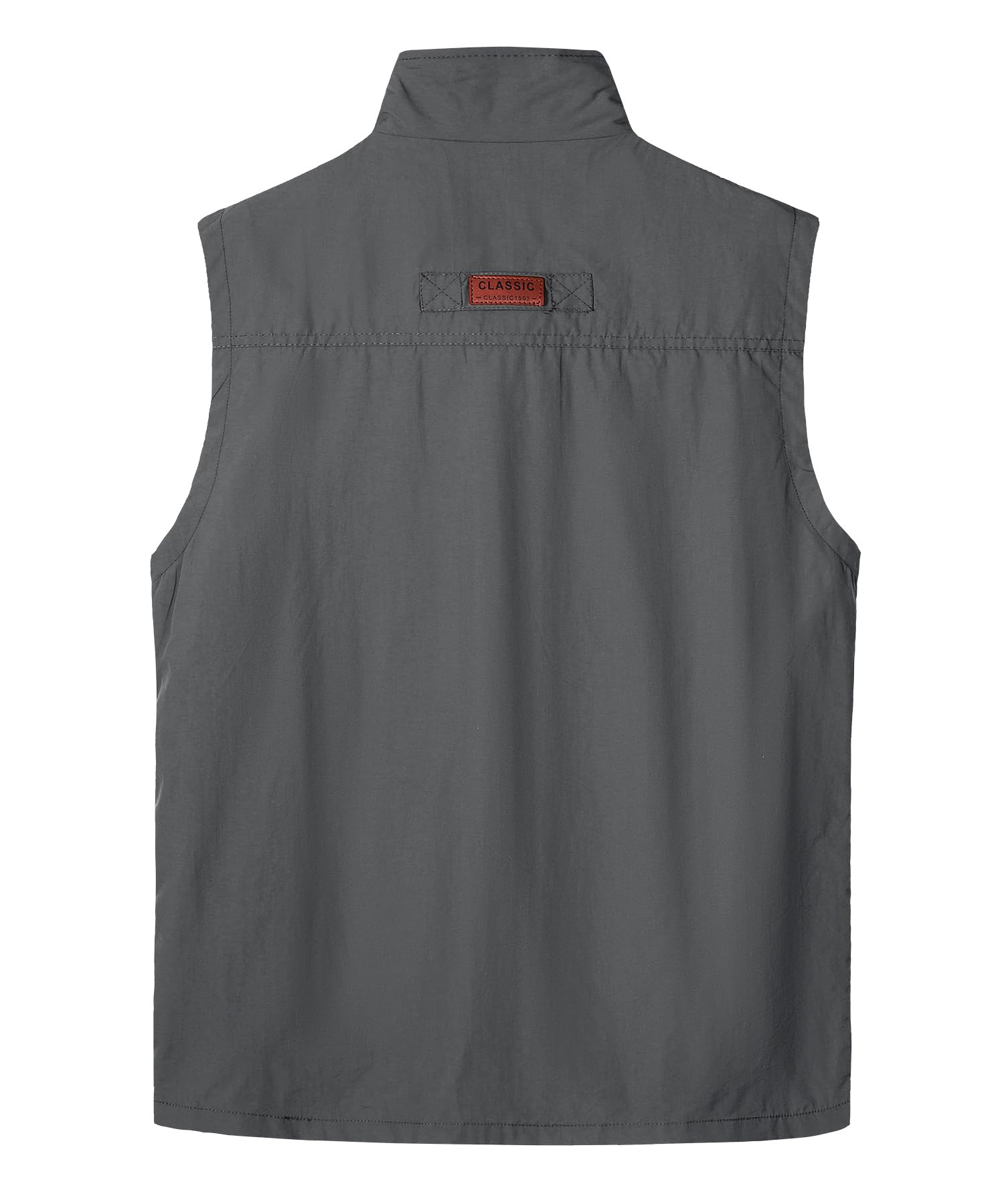 Chaleco Tipo Safari Multibolsillos para Hombre Pesca Fotografía al Aire Libre