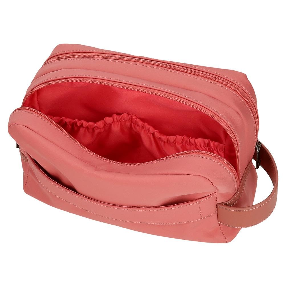 Pepe Jeans Corin Trousse de Toilette Rose 26 x 16 x 12 cm Polyester et PU by Joumma Bags, Rose, Talla única, Trousse de Toilette