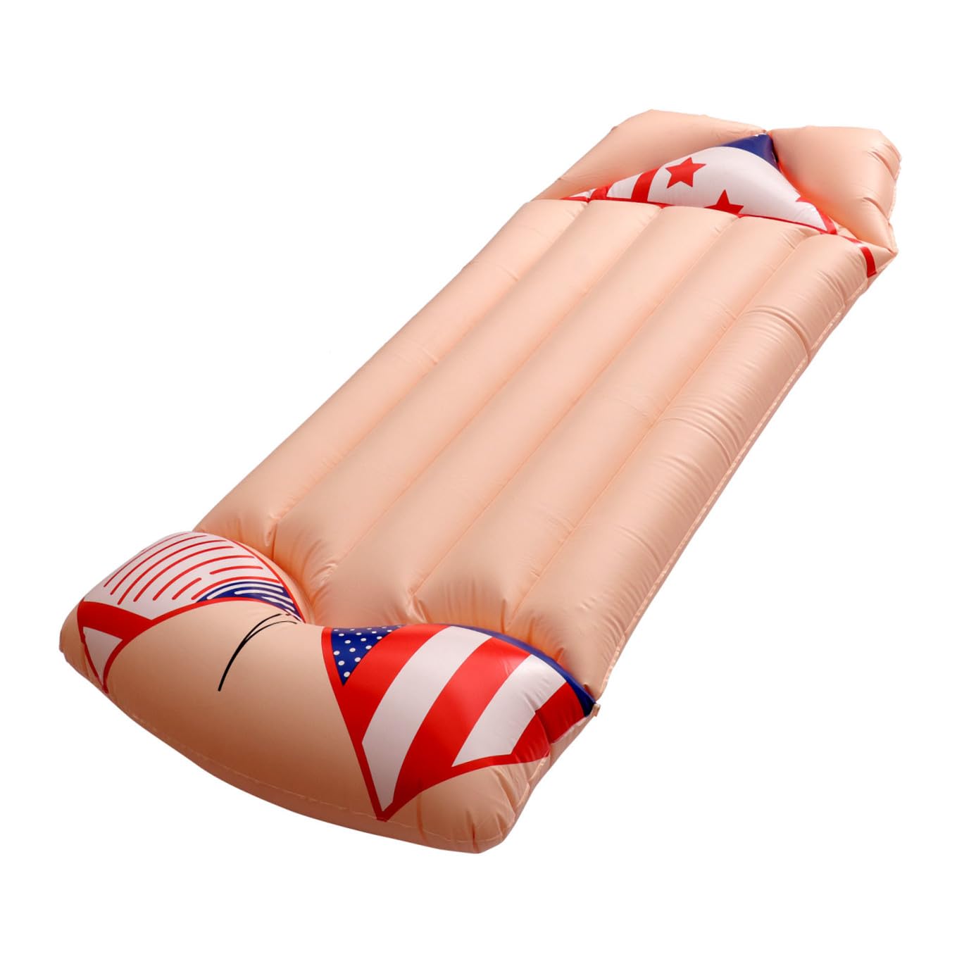YARNOW Cama Flotante Inflable Estilo Bikini para Natación Colchoneta de Playa Inflable Colchoneta Flotante de Natación para Piscina y Playa