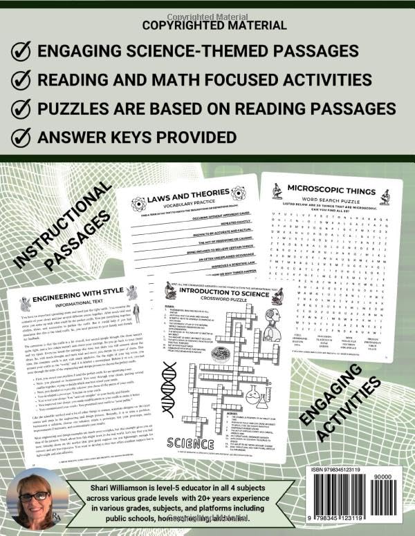 Science Workbook Middle Grade: Middle School Science Workbook (Middle School Science Workbooks) - Image 2