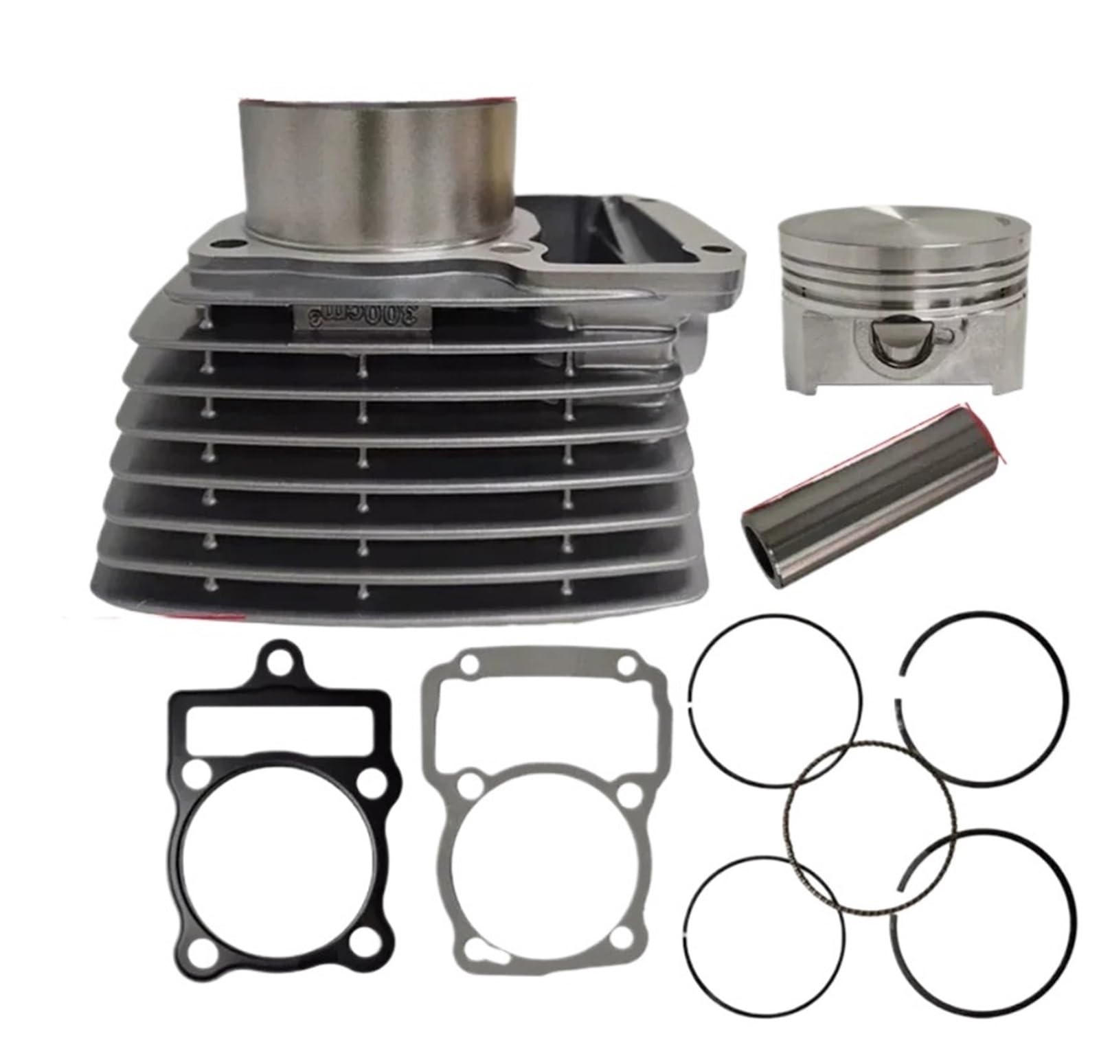 Kit de cilindro de motocicleta 70mm de alta resistencia para CG300 8