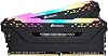 Corsair Vengeance RGB PRO 16GB (2x8GB) DDR4 3200MHz C16 XMP 2.0 Enthusiast RGB LED Lighting Memory Kit - Black