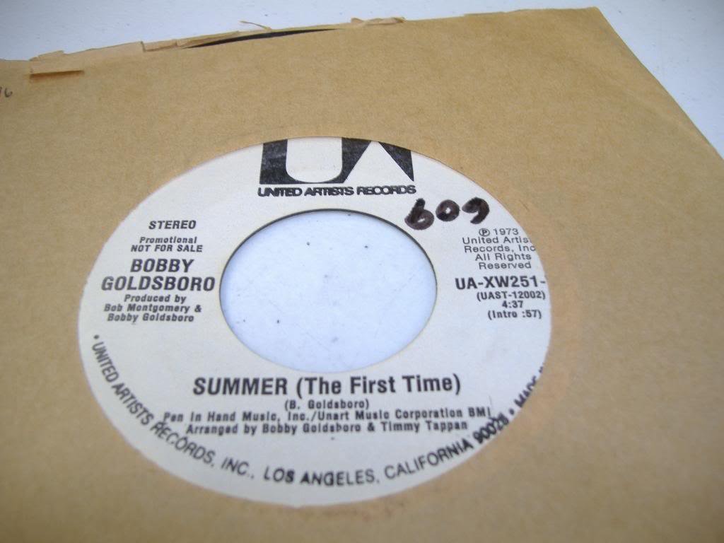 Amazon.com: BOBBY GOLDSBORO 45 RPM Summer (the First Time) / Same: CDs & Vinyl