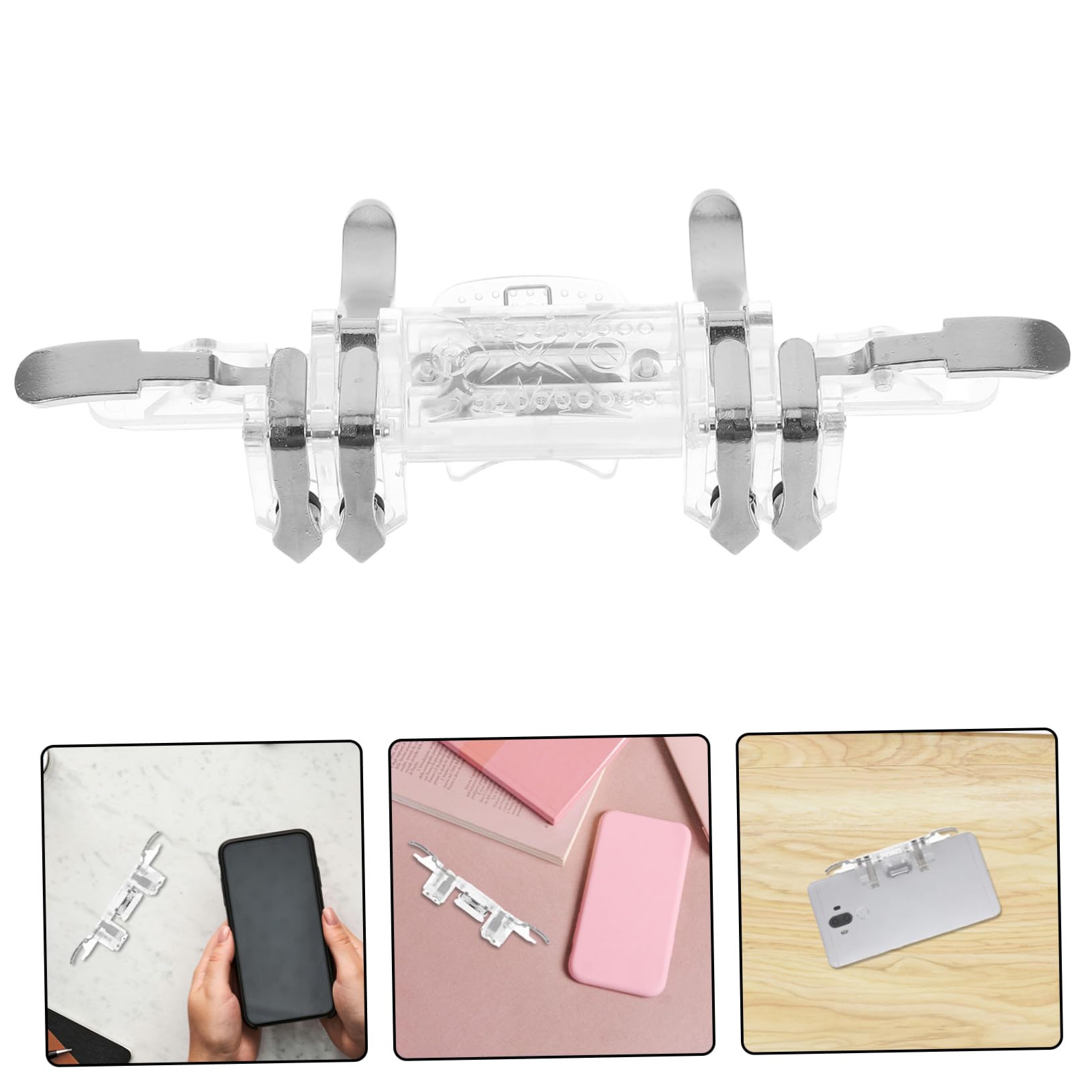 DIYEAH 5 Pezzi Controller Mobile per Giochi con Trigger e Raffreddamento Veloce Impugnatura Ergonomica per Telefono Accessorio Gaming per Smartphone Multimodello