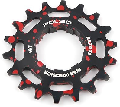 BMX 16T 18T BMX Cog Pro Slope Jump, U Pool BMX cog Lock Ring Dirt Race Street Style BMX Cog BMX Race cog 18T BMX cog