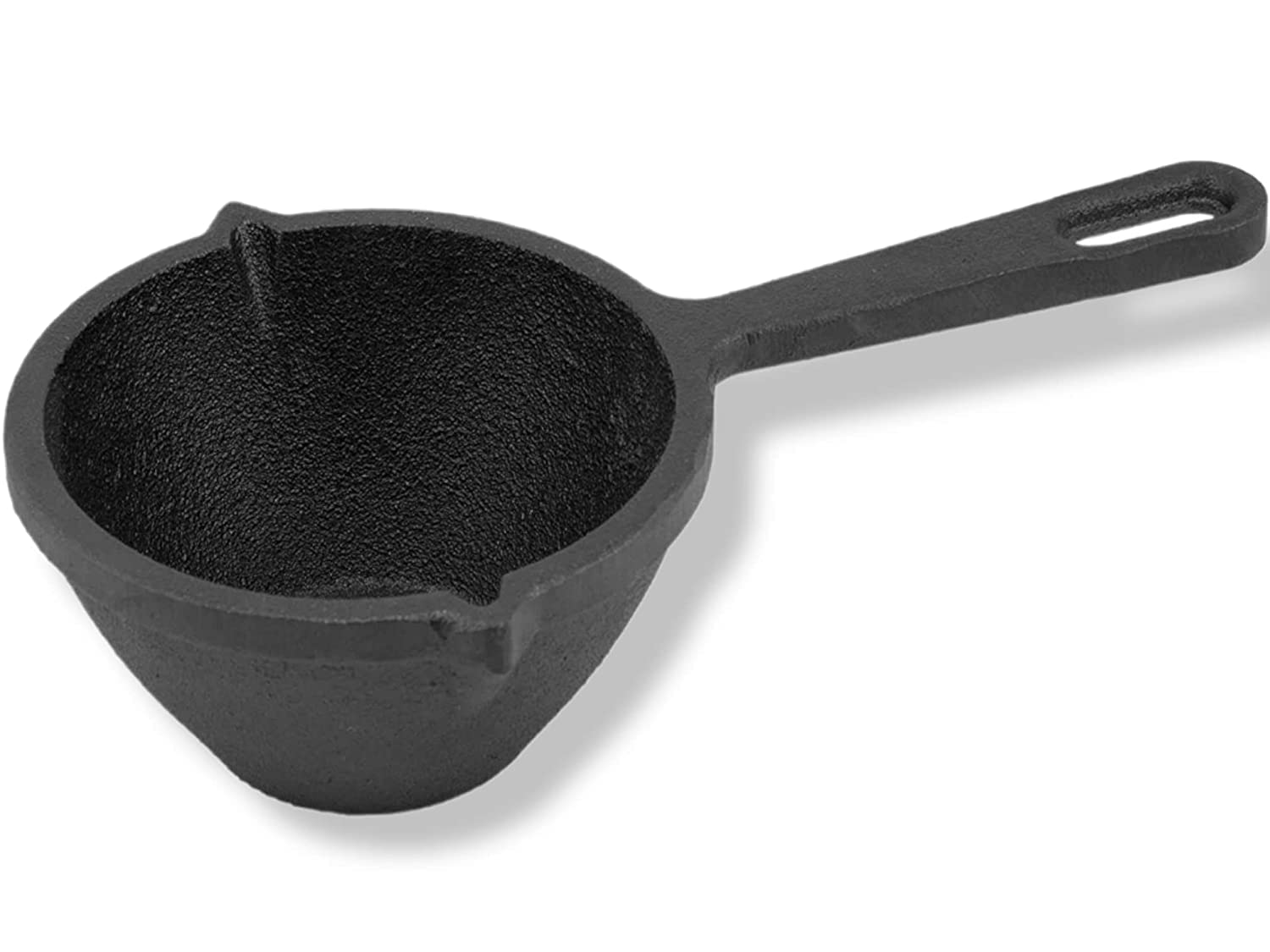 Iron Tadka Pan/Fry Pan/thalipu karandi with Handle Loha/Lokhand (4.5 inch, 11.5cm) 8mm Thickness