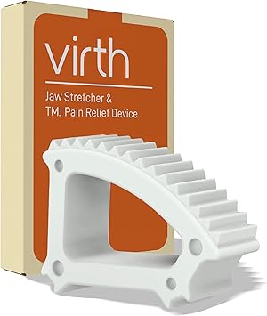 Amazon.com: VIRTH Jaw Stretcher - TMJ Pain Relief Device, TMJ Tool, Jaw ...