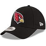 New Era NFL The League 9FORTY Adjustable Hat Cap One Size (US, Alpha, One Size, Arizona Cardinals - Black)