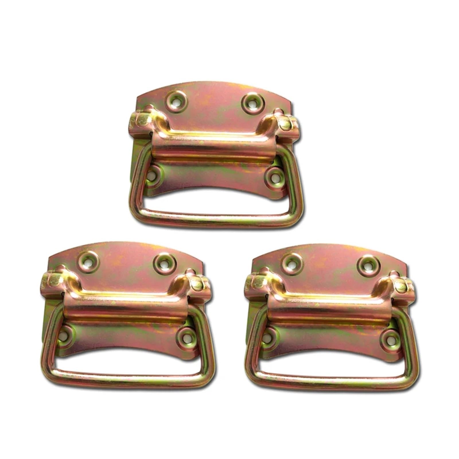 Maryear Spring-Type Box Handle Handle Grip Wooden Case Heavy Duty Chest Iron Industrial Machinery Toolbox Latch 206