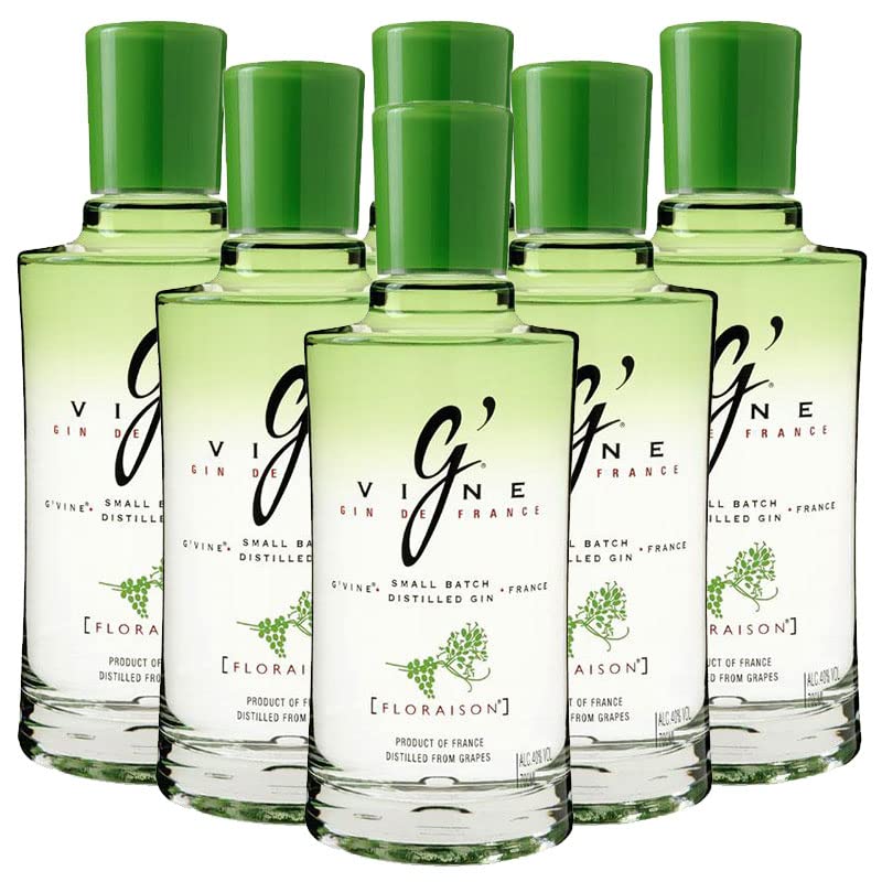 G´Vine Floraison Gin 70 cl - Frankreich - Maison Villevert (6 Flaschen)