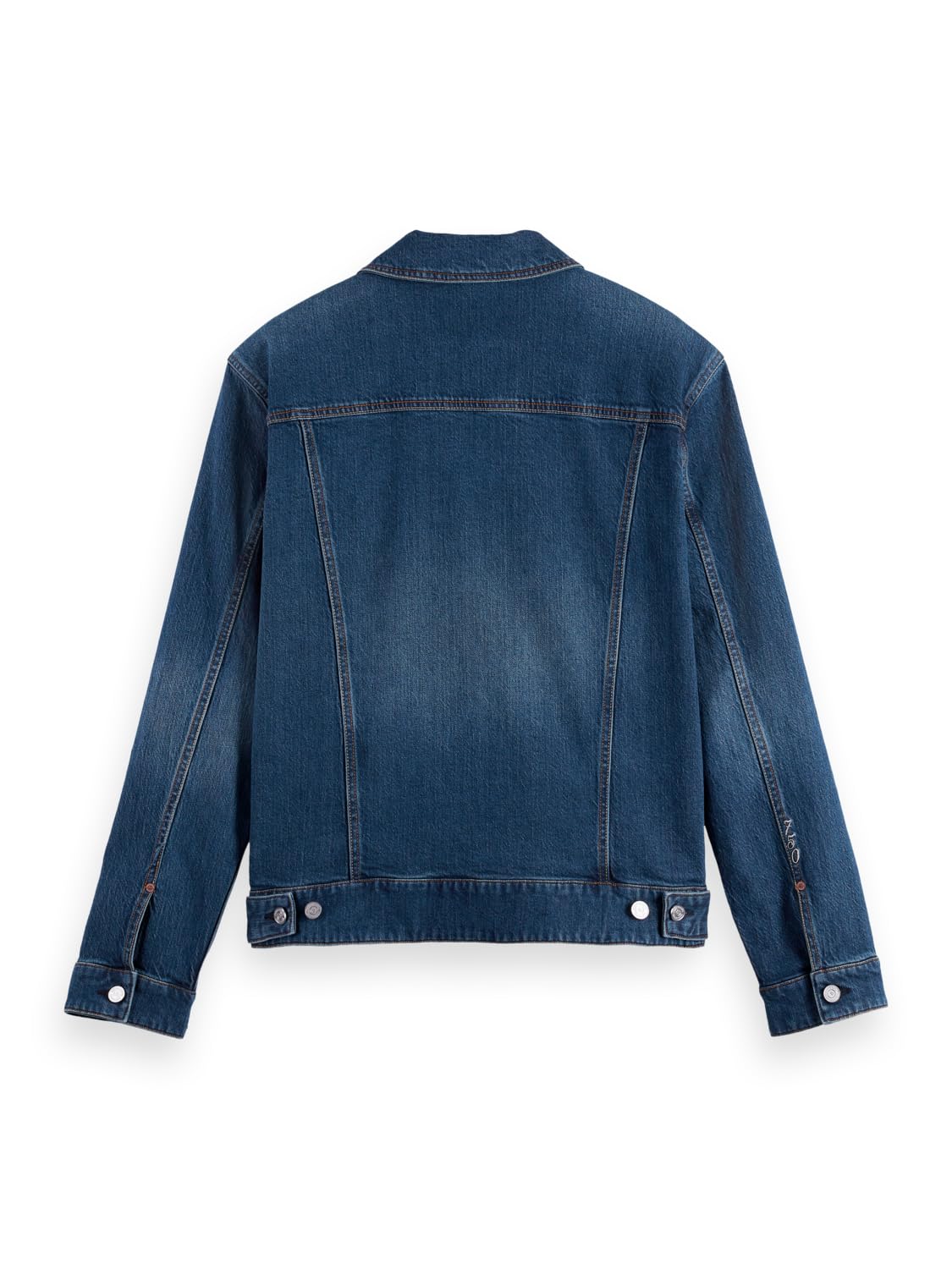 Scotch & Soda Herren Let It Rain 750 Years Celebration Denim Trucker Jacket Jeansjacke