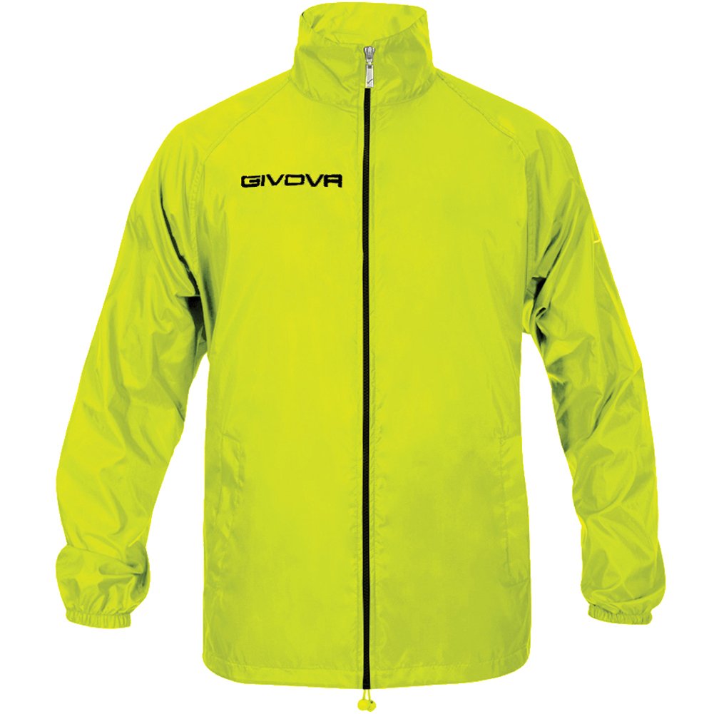 Givova, rain basic, yellow fluo, 2XS