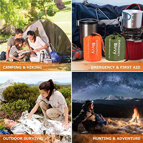 2x Sacco a Pelo d'Emergenza, Coperta di