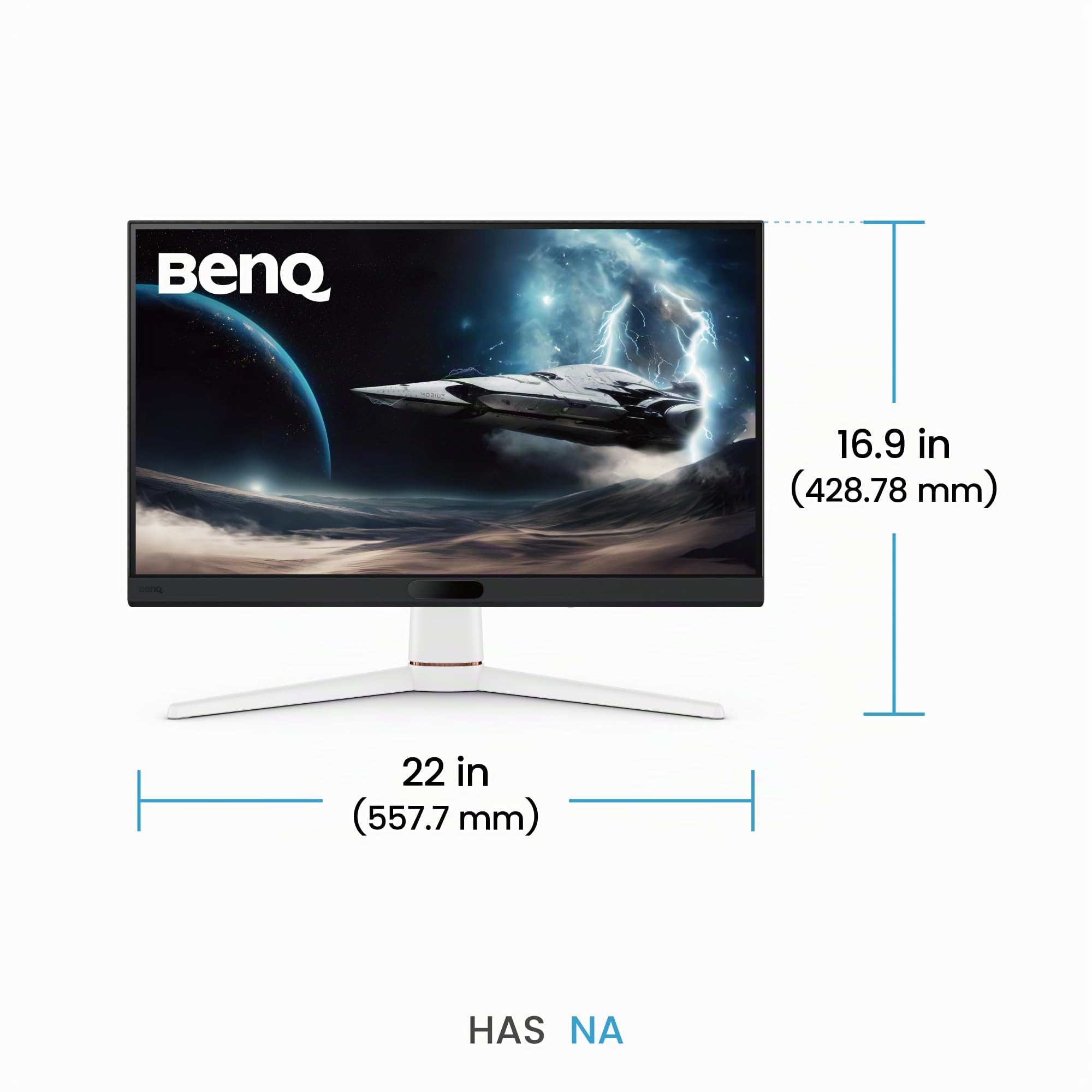 BenQ MOBIUZ EX251 Écran Gaming, 24.5" FHD 220Hz 1ms, AMD FreeSync, DP 1.2, HDMI 2.0, Hub USB, sRGB à 99%, AMD Freesync AI, Game Colour Mode, Game Colour Database, Haut-parleurs intégrés 2.5W