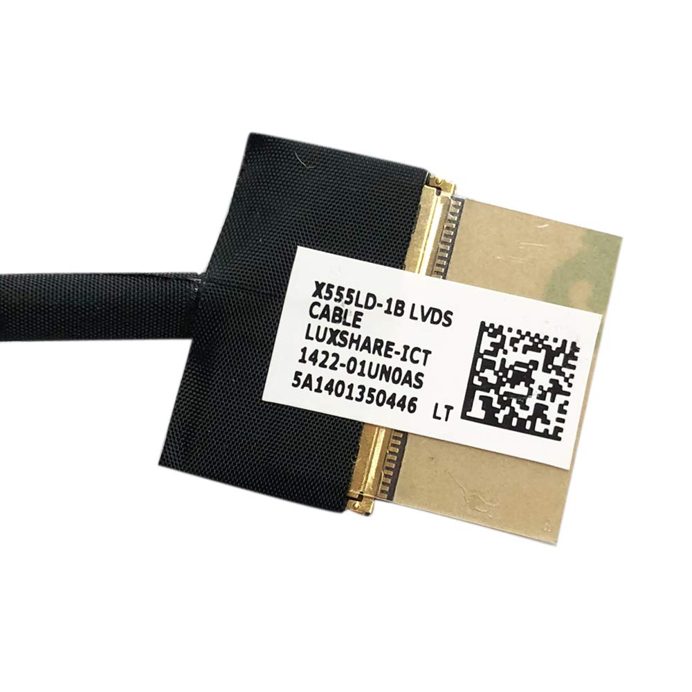 Image secondaire de Gintai Connecteur LVDS LED LCD Vidéo Câble Écran flex Fil Ligne 40 PIN de Rechange pour Asus X554L Y583L X555LA X555LD K555L F55