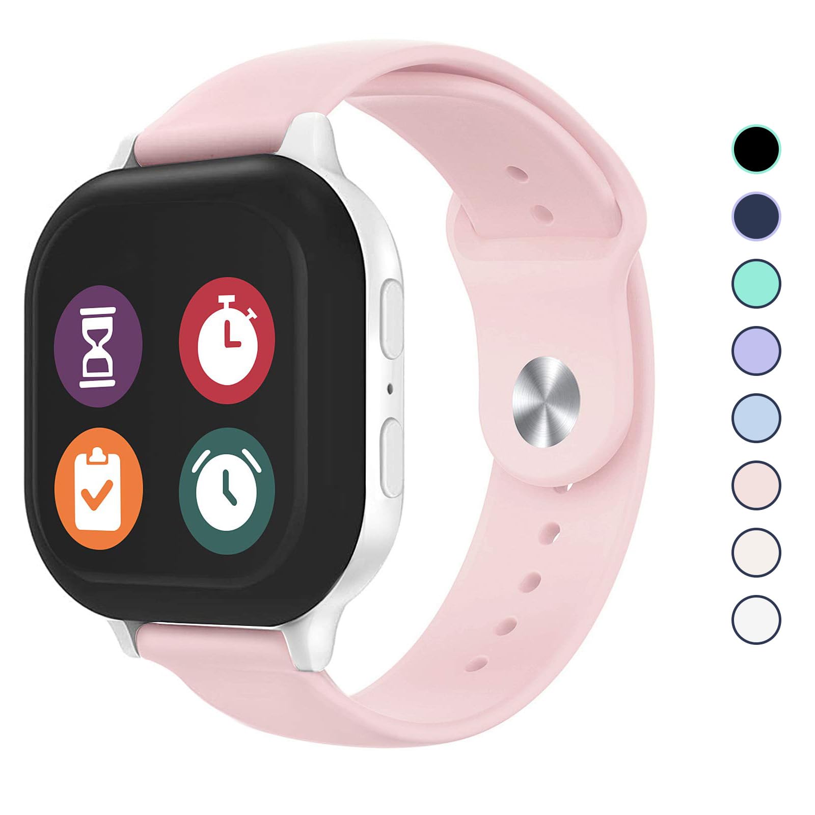 NewJourney 20mm Soft Silicone Band for Gizmo Watch 3/2/1 &amp; Gabb Watch