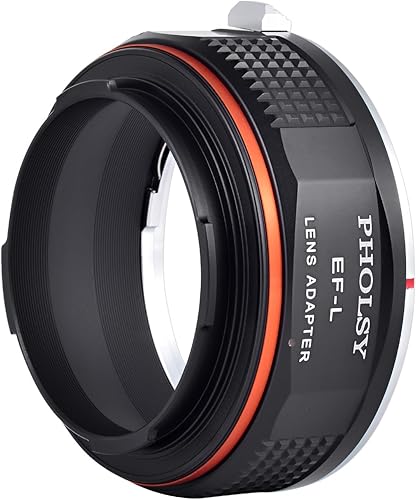 Vista 90 de PHOLSY Adaptador de montaje de lente Leica M a L compatible con Leica M, Zeiss ZM, VM Lens a Leica L Mount cuerpo de cámara compatible con Leica