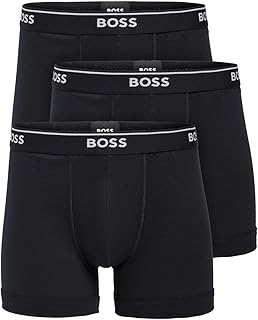 BOSS Men's Classic Cotton 3 Pack Boxer Briefs