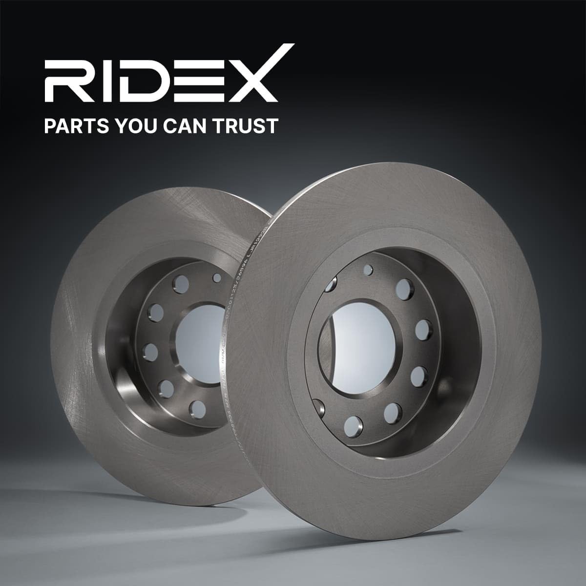 RIDEX 82B0700 2x Disco freno Posteriore con cuscinetto ruota Compatibilità con PEUGEOT 3008 0U