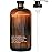 Essentially KateS Castor Oil 16 Fl Oz (Glass Bottle) - 100% Cold Pressed - USDA Organic Certified - Skin Care, Nail Care, Hair Care and Body Care