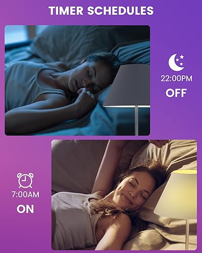 Miniatura 6 de YEELIGHT Bombillas de luz de inundación, bombilla LED, bombillas inteligentes que funcionan con Alexa y Google Home, Razer Chroma, bombillas