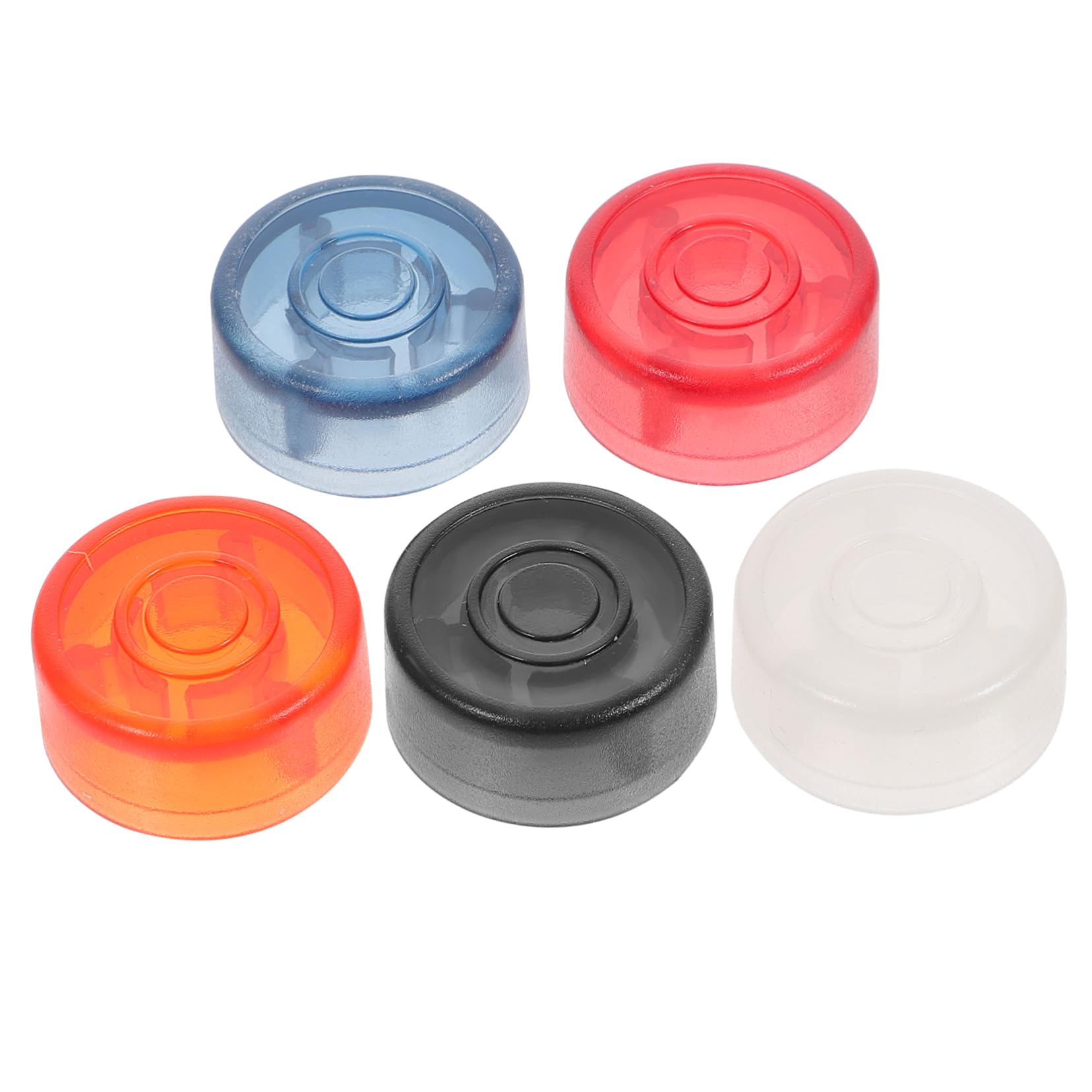 Toyvian 5pcs Guitar Amplifier Push on Knob Guitar Knob Amplifier Knob Guitar Parts Component
